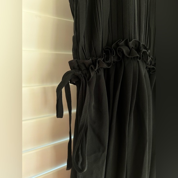 NWT H&M Long Black Dress - Size 14 - Picture 7 of 9